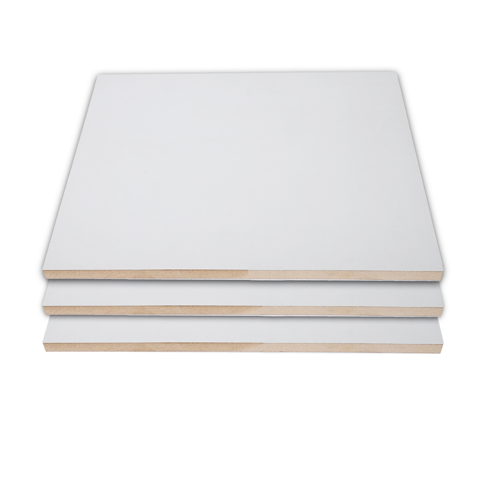China Excellent Quality White Melamine Film Faced MDF Board for Construction