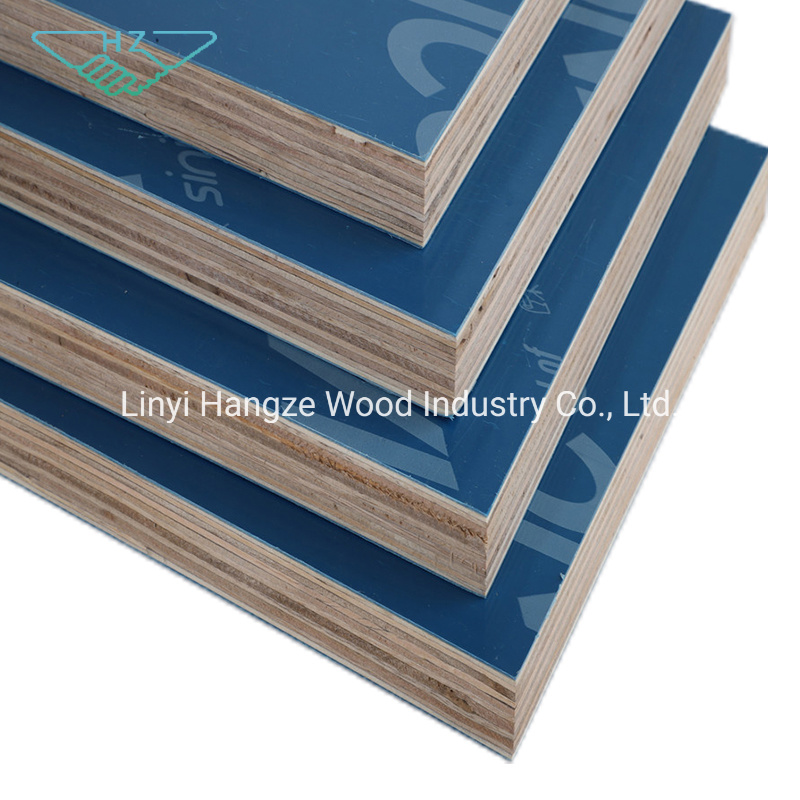4mm 1220X2440 1250X2500 with Brand PP Plastic Film Faced Plywood