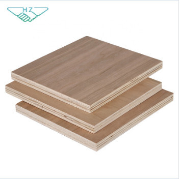 Chinese Hot Sale Plywood for Furniture and Decoration Red Cherry