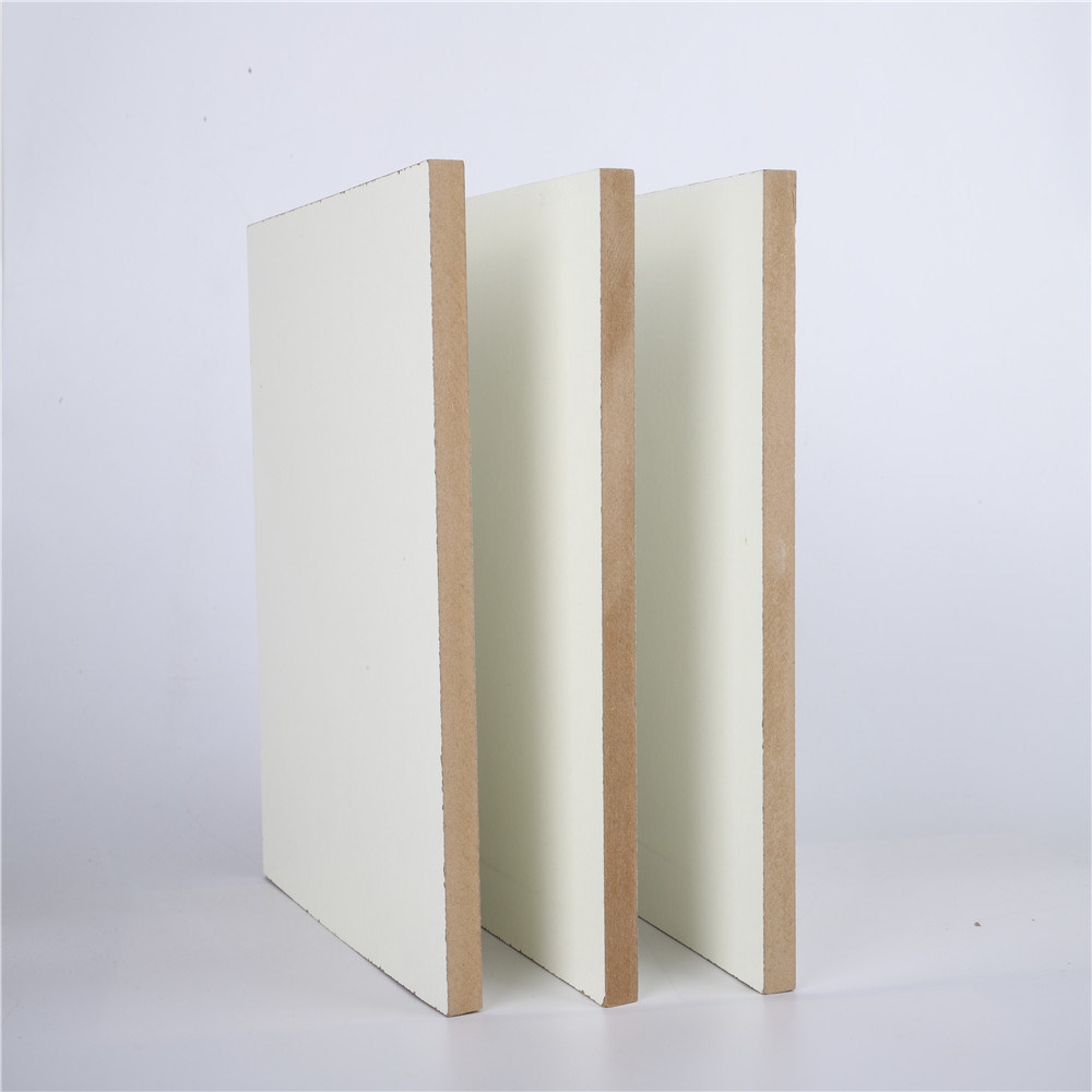 9mm UV Coated/Melamine Laminated MDF with Different Colours for Waterproof Furniture/Cabinet/Building Material