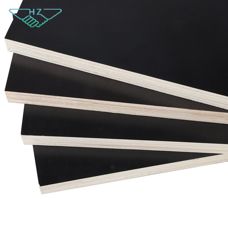 12mm 18mm Poplar Core Black Film Faced Plywood for Construction