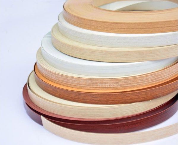 Flexible Colorful PVC Edge Banding Tape Plastic Profiles Furniture Accessories PVC Edge Banding