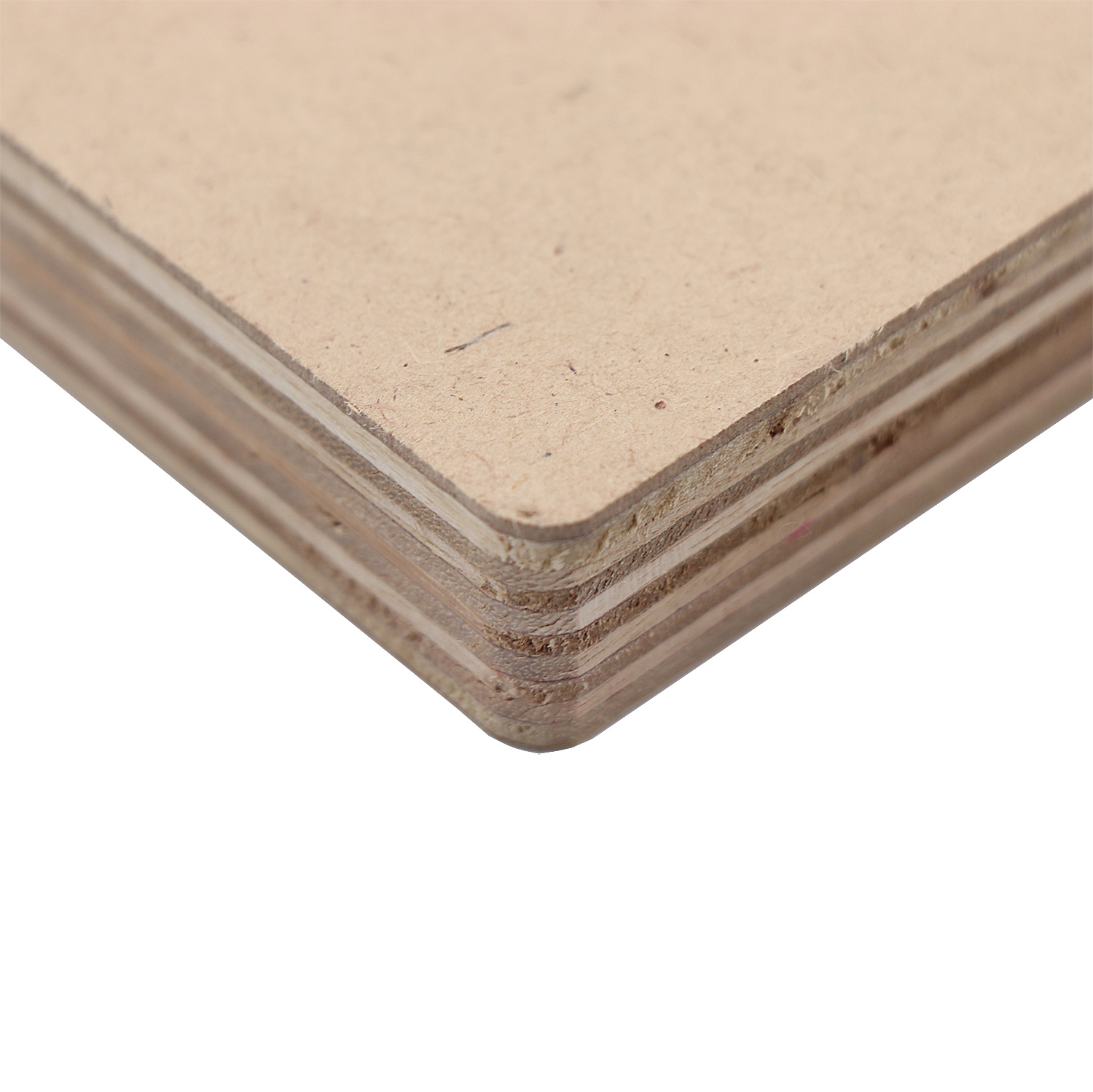 China Top Grade MDF Coated Melamine Plywood for Home Wall Panel