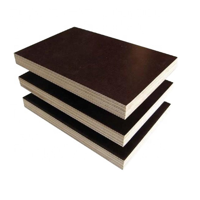 18mm Black Film Veneer Faced WBP Marine Plywood for Construction and Building