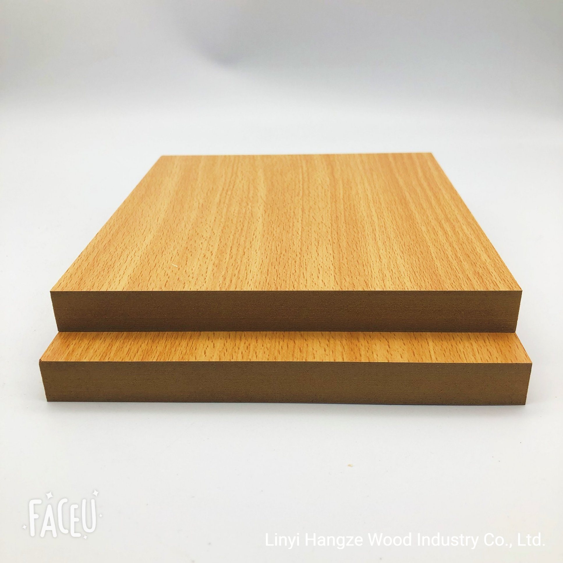 Laminated MDF Melamine Board for Furniture and Decoration