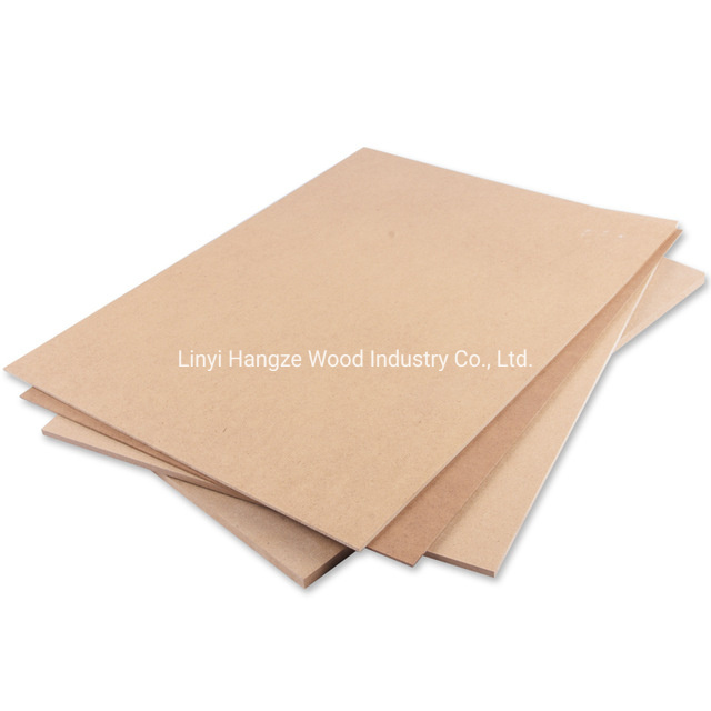 Best Quality Plain MDF Board 3mm 4mm 8mm 9mm 15mm E0 E1 Glue Raw MDF 18mm