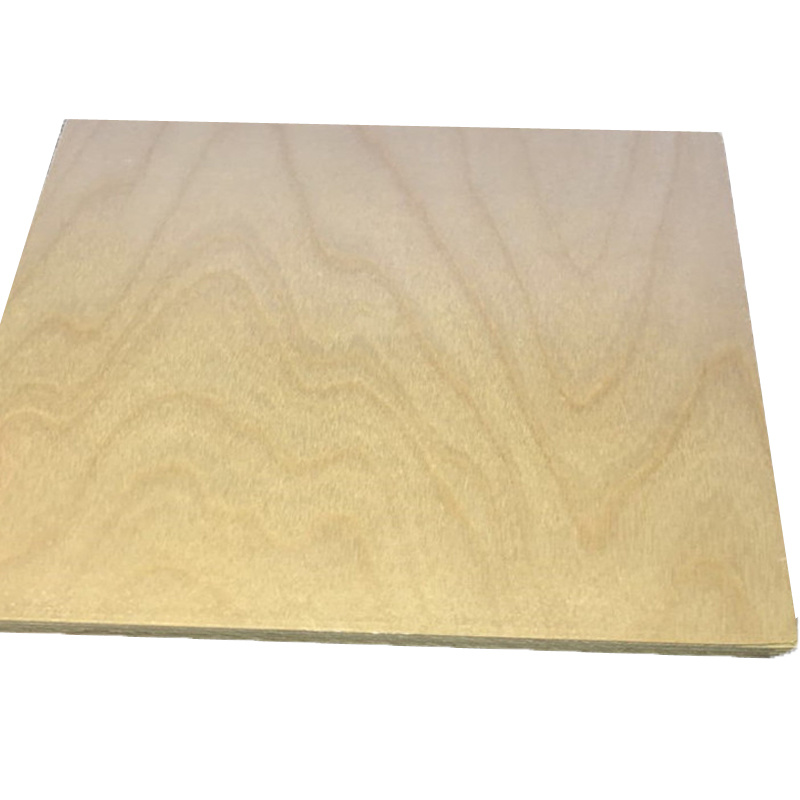 Commercial Birch Plywood Sheet for Door Skin