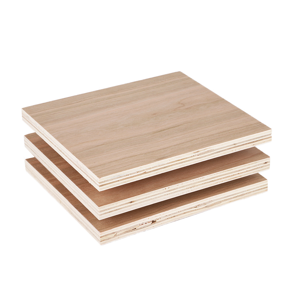 Red Cherry Plywood Different Woodgrain Design Plywood