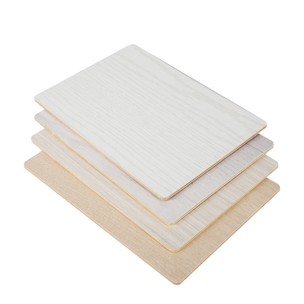 Melamine Woodgrain Film Faced Plywood Multi Design Melamine Board for Furniture