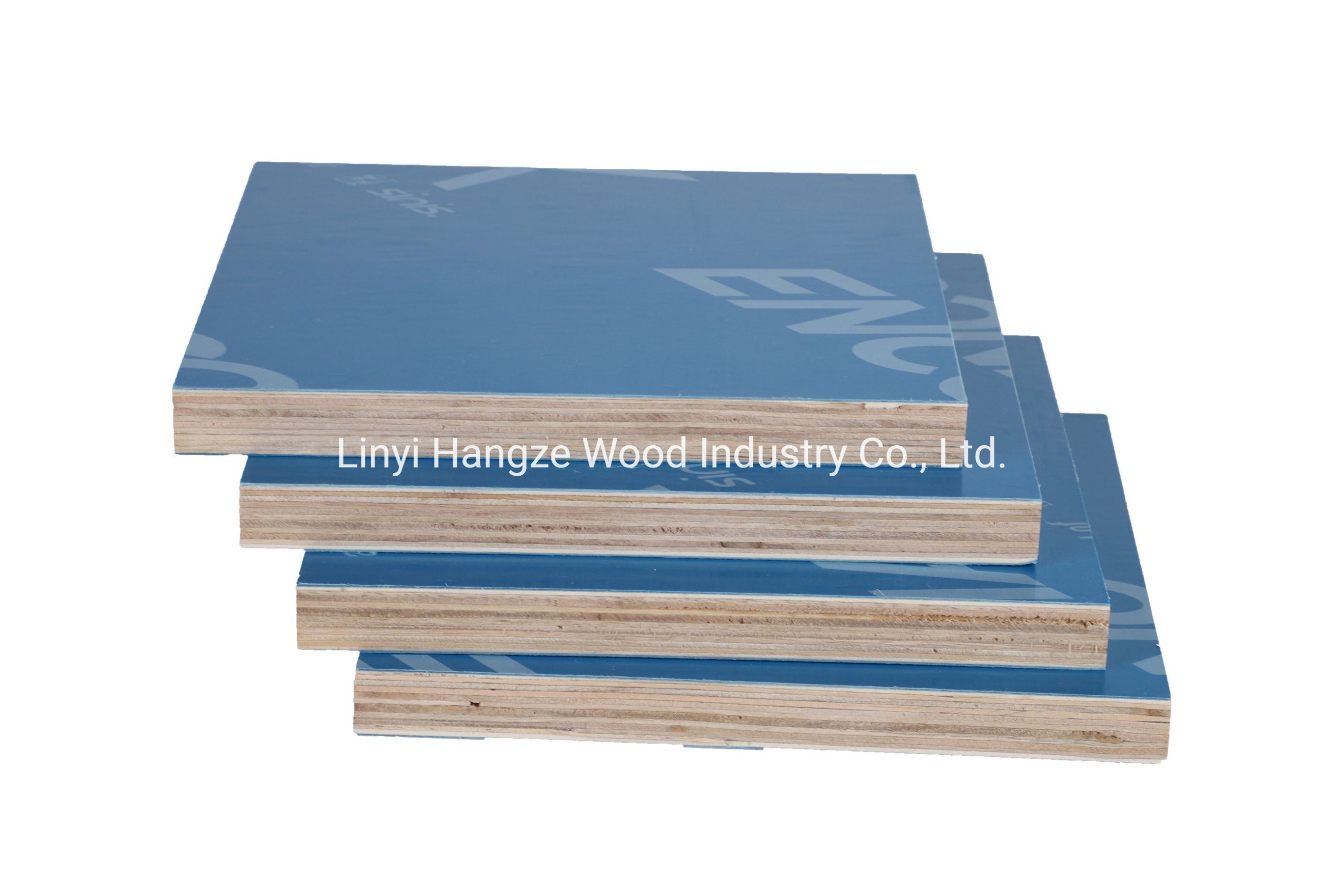 High Quality Finger Joint Blue Film Faced Plywood