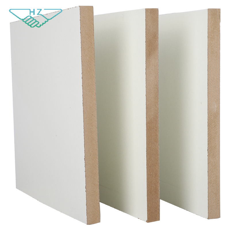 Furniture Grade Natural Veneer/Melamine Laminated HDF/MDF Boards