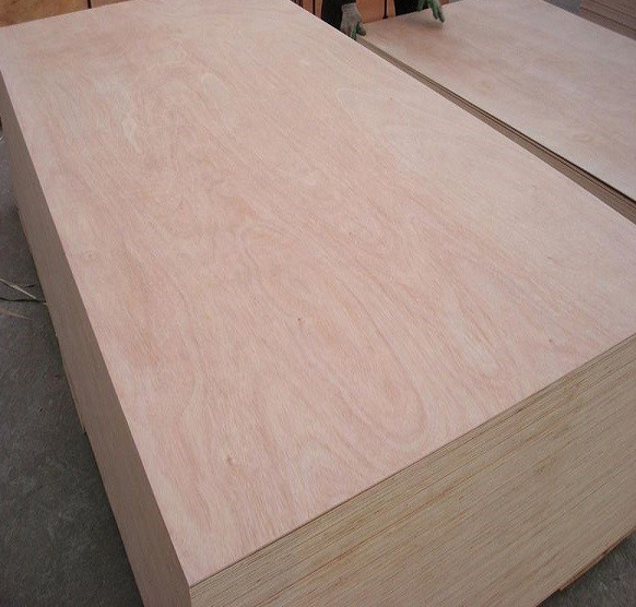 18mm Birch Pine Okoume Oak Cherry Rubberwood Teak Commercial Plywood
