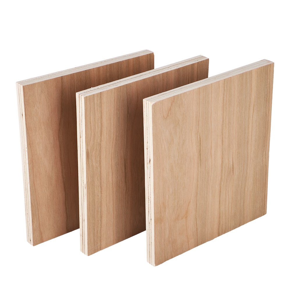 China Top Grade Cherry Wood Faced Ply Wood 18mm Plywood Board for Furniture