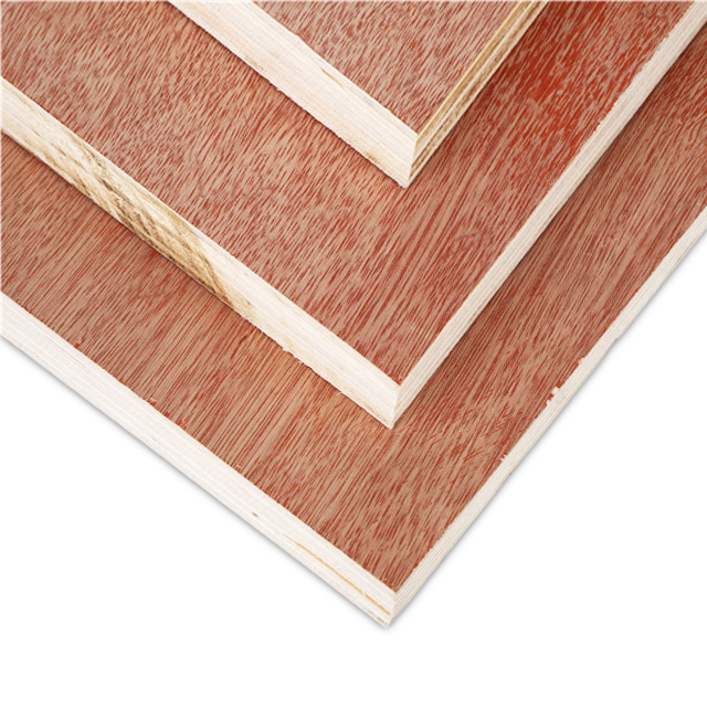 China High Grade Woodgrain Faced Ply Wood Board 18mm Laminated Plywood for Construction