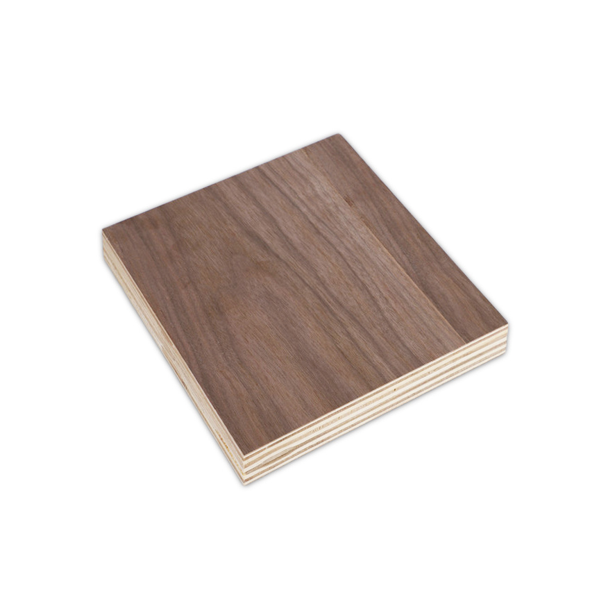 China Good Quality Walnut Plywood Wood Grain Commercial Board