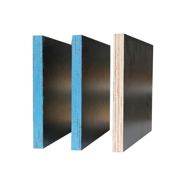 Linyi Hangze Blue Red Brown WBP Mr Film Faced Plywood for Building Materials