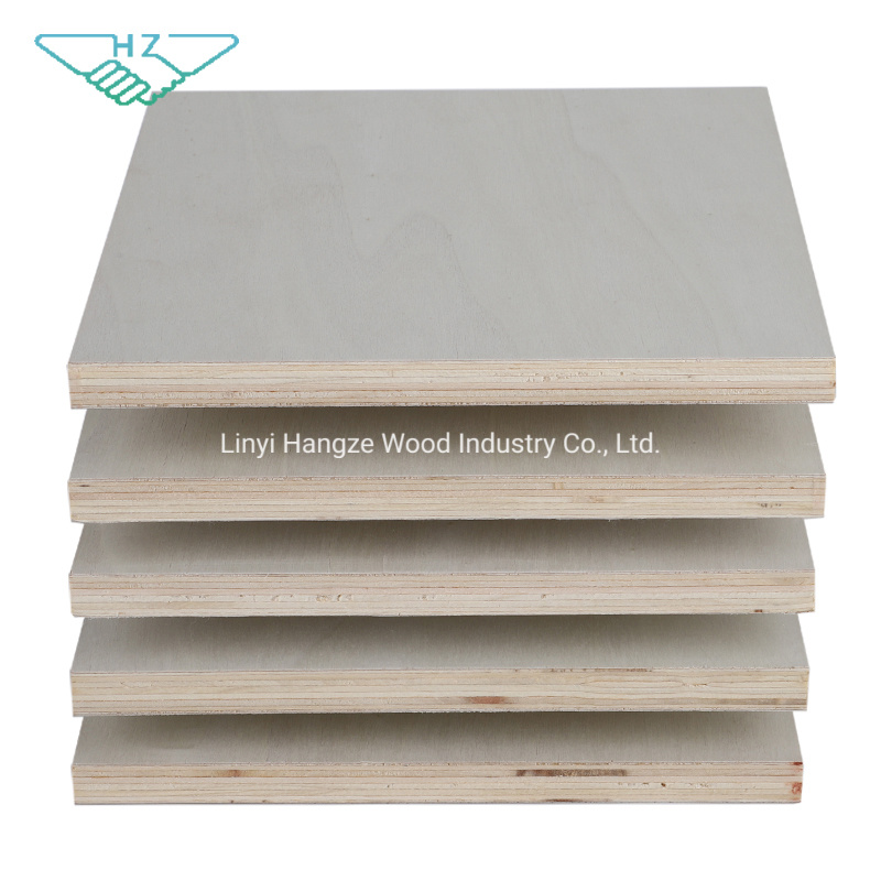 1220*2440 Hardwood Core White Poplar Plywood