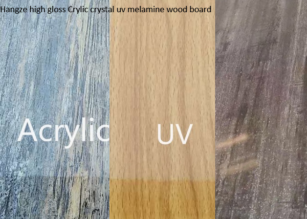 High Gloss UV PVC Acrylic Crystal Melamine MDF Sheet