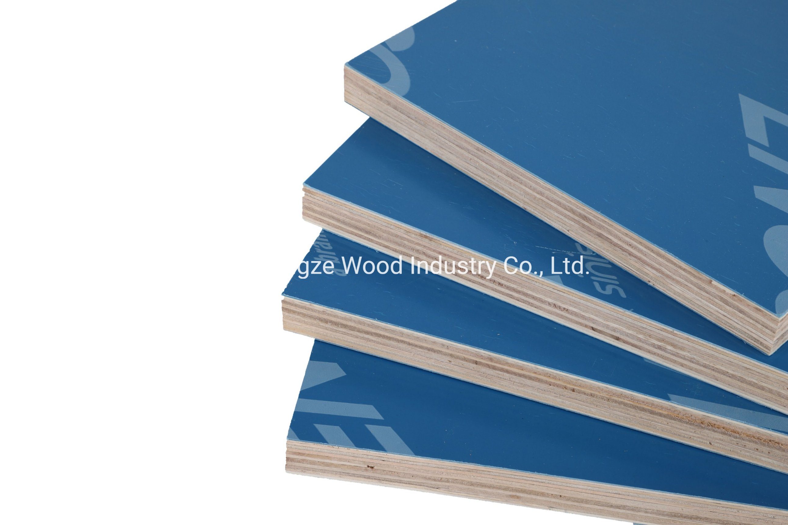 Competitive Price 12mm/18mm Black or Blue Film Faced Plywood