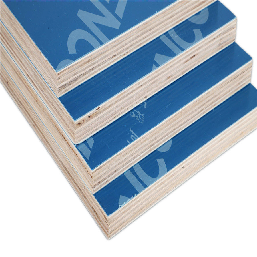 Factory Direct Blue Film Faced Construction Plywood Board Wholesale Plywood for Formwork