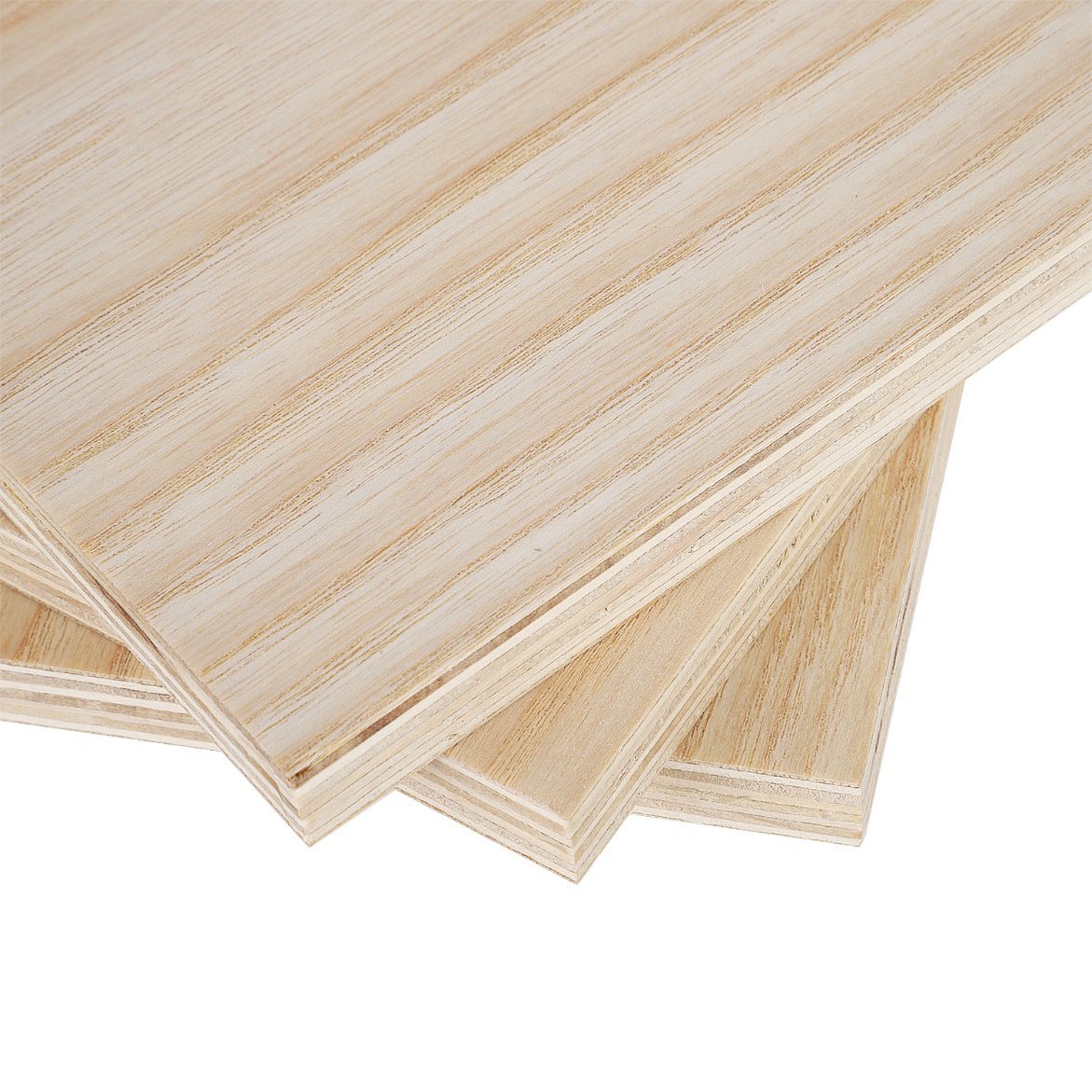 Linyi Factory Direct Oak Faced Plywood Woodgrain Board for Furniture