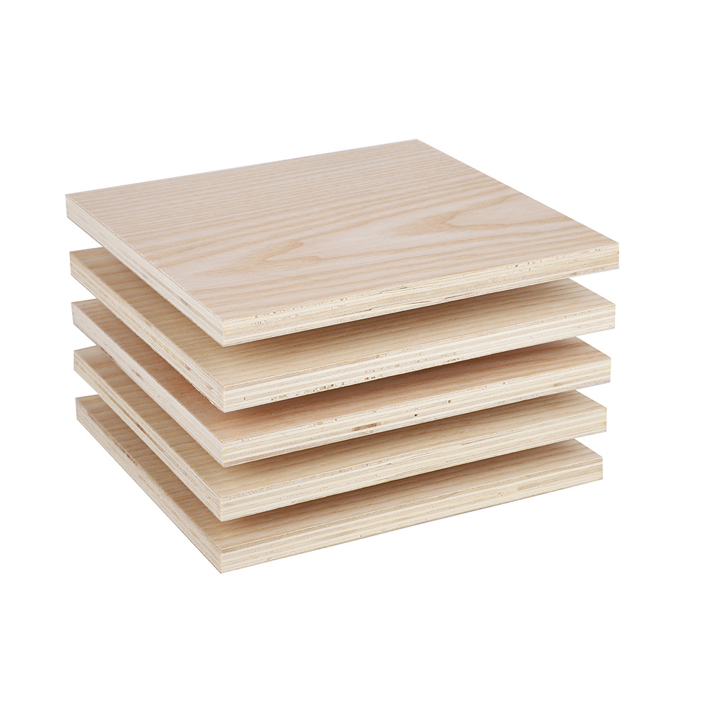 High Grade Pine Wood Faced Plywood Board 18mm Ply Wood for Furniture