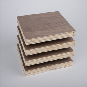 6mm Black Walnut Plywood Commercial Rubber Wood Plywood