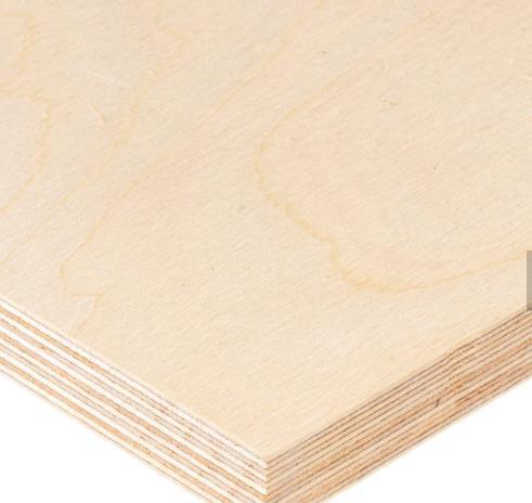 1220*2440*18mm B/B Grade Full Birch Plywood for Furniture Usage