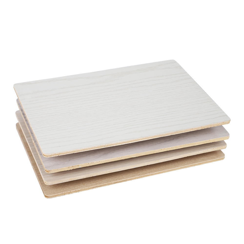 Woodgrain Melamine Film Faced Plywood 3mm-18mm Plywood Board for Furniture
