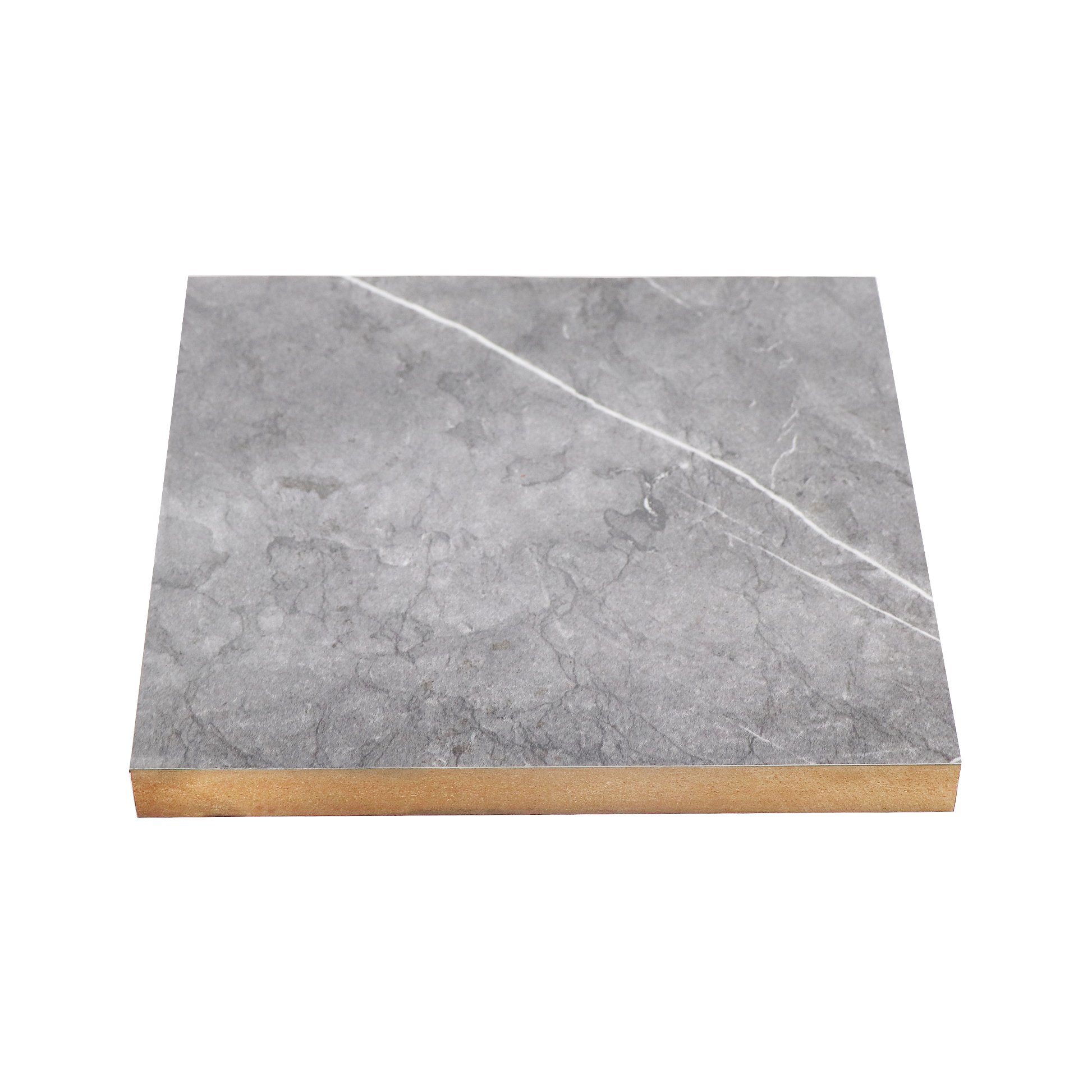 Factory Direct Melamine Coated Stone Grain MDF Board Smooth Faced MDF for Wall Panel