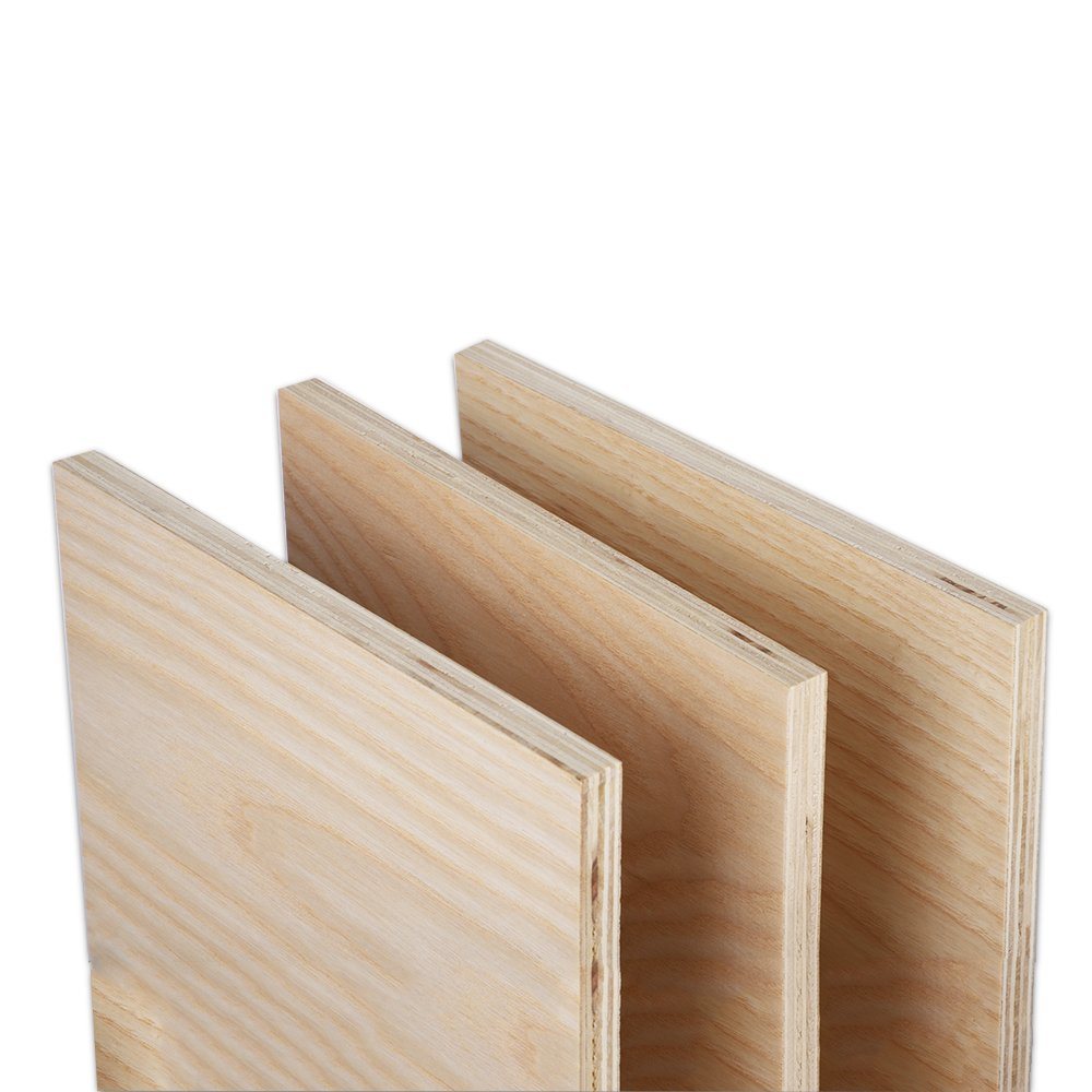 Red Oak Veneer Faced Plywood Fancy Plywood for Furniture