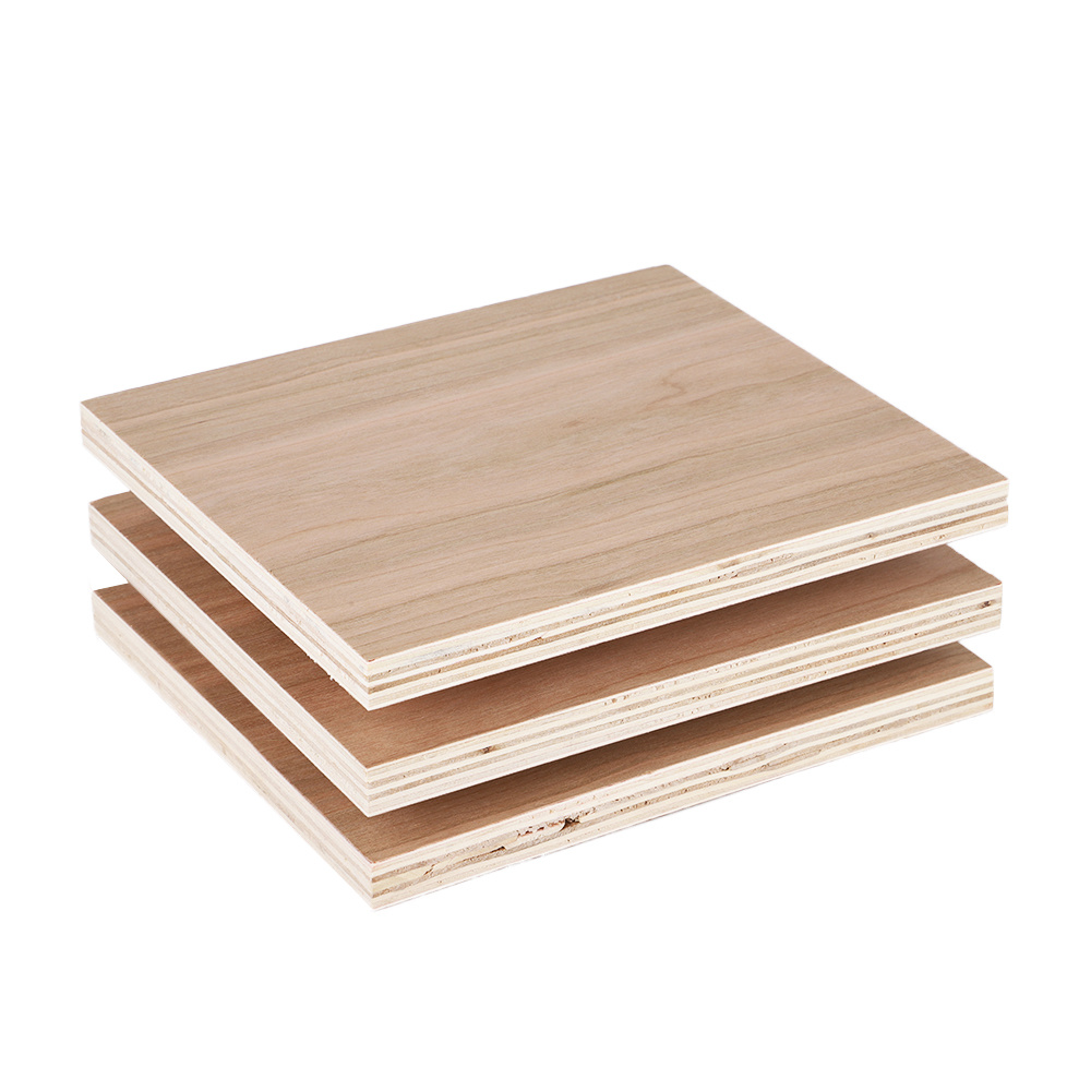 Red Cherry Faced Plywood Board Fancy Plywood for Home Decoration